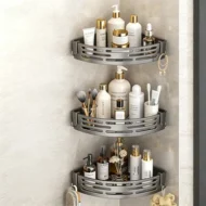 ⏳Limited-time 50% off⏰Wall Mounted Bathroom Organizer with Suction Cup - Image 12