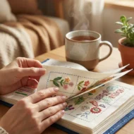 DIY Embroidery Stitch Practice Book Kit - Image 3