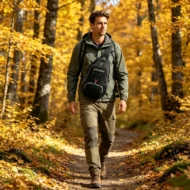 🎒 50% OFF NOW! 💧 Men's Outdoor Sling Bag – Multi-Pocket, Water-Resistant & Breathable – Perfect for Travel & Daily Use ✨ - Image 7