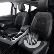 Universal Set Of Soft Leather Car Seat Covers - Image 2