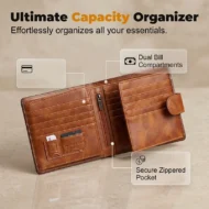 🎁Hot Sale 49% OFF🔥Men's Vintage RFID Blocking Wallet - Image 3