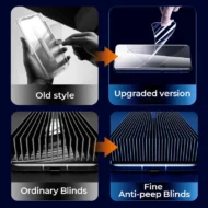 Anti-peep & 4K HD Glass Screen Protector with Auto Dust-elimination Installation for Samsung Galaxy S Series - Image 5