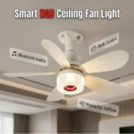 🔥Summer Special🌬️3-in-1 Ceiling Fan with Light and Bluetooth Speaker💡🔊 - Image 10