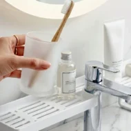 💖HOT SALE 49% OFF💖 No-Drill Kitchen Sink Sponge Holder & Drain Rack - Image 4