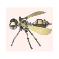 3D Metal Bee Puzzle Assembly Model Kit - Image 23