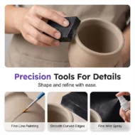 Air Dry Clay DIY Sculpting Tools Set - Image 6