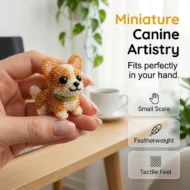 Colorful Beaded 3D Dog Model Kit - Image 24