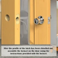 🛠️ LIMITED-TIME 50% OFF! 🚪 Professional Door Latch Installation Tool – Accurate Mortise Guide, Durable ABS, Adjustable 🔨 - Image 3