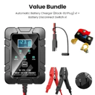 ⏳Limited Time 50% Off💥1.5A 6V 12V Automatic Battery Charger - Image 11