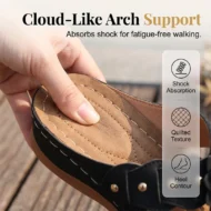Women's Floral Thong Sandals with Arch Support - Image 5