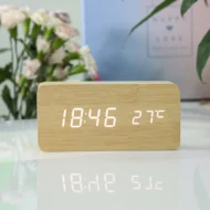 LED Digital Alarm Clock with Wireless Charging Station - Image 8