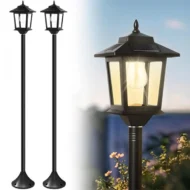 Patio walkway Backyard garden Porch decor Floor lamp - Image 3