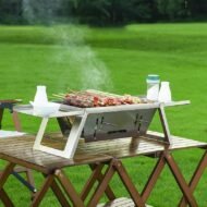 🔥Hot Sale 50% 0FF🔥Stainless Steel Folding Outdoor Barbecue - Image 14