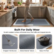 Quick-Dry Diatomaceous Earth Kitchen Mat Set - Image 4
