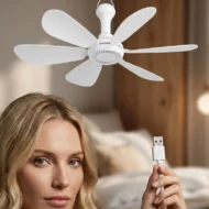 💥Hot Sales-49% OFF🔥Portable USB Ceiling Fan with 6 Blades - Image 4