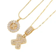 💍 2 Pack✨ Initial Letter Pendant Necklaces-Best Gift for your friends💝 - Image 29