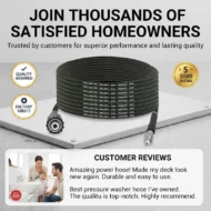 High-Pressure Sewer Jetter Hose with Nozzle - Image 9