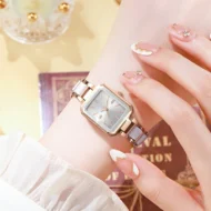 🌸Limited time 48% OFF✨⌚Couple's Fashion Rectangular Quartz Watch - Image 3