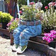 🔥Hot Sale 50% OFF🌷Creative 3D Jeans Shaped Flower Pot - Image 6