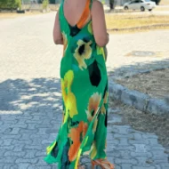 🌸Summer Specials🌸Elegant Soft Sleeveless Floral Flowy Dress - Image 3