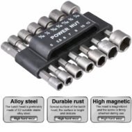 14-Piece Socket Wrench Set – Powerful hex grip, fits all common sizes. DIY repairs, save on garage costs. A must-have! 🛠️💰 - Image 2