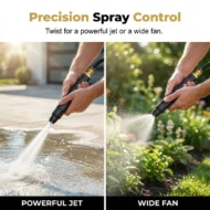 🥳2026 HOT SALE🥳💞50K+ SOLD!🔫🧼 50% OFF! Turbo Power Water Nozzle – Concentrated jet for tough grime, gentle fan for flowers. Brass connector, leak‑free. Wash at home, save big on car washes. 🚗💨 - Image 3