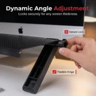 No-Drill Adjustable Screen Top Shelf - Image 2