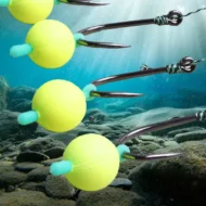 🎣 High Buoyancy Floating Ball Fishing Hook – Floats Naturally, Bites Instantly! 🐟💧 Keeps bait at the perfect depth – more strikes, less waiting. 🔴⚡ - Image 6