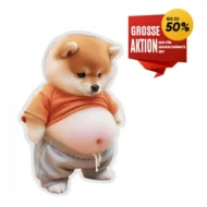 💞50K+ SOLD! 🔥🔥50% OFF!🎁🎁3D Cute Shiba Inu Self-Adhesive Door Stopper & Stress Ball - Image 11