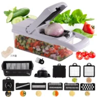 🎁 MOTHER’S DAY SALE 50% OFF!!! 🧑‍🍳Multi-Knife™ | Multi-function vegetable cutter | 16-piece set🥗 - Image 10