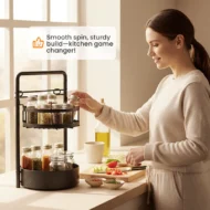 Multi-Functional Rotating Storage for Kitchen - Image 6