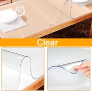 PVC Clear Thick Table Mat - Image 8