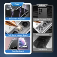 🔥2025 New🔥Magnetic Full Coverage Phone Case for Galaxy Series - Image 4