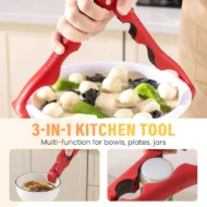 3-in-1 Silicone Bowl and Plate Clamp - Image 2