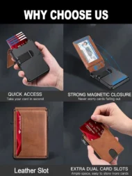 🔥🎁New Arrival: 50% OFF – Slim Men's Wallet with RFID - Image 10