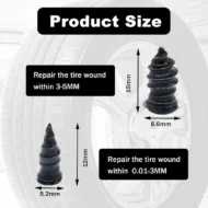 🔩60PCS Tire Repair Rubber Nails Kit with 2 Sizes - Image 11