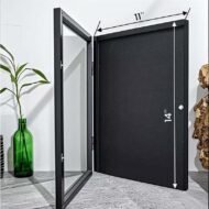 🔥2026 New Arrivals: 50% Off for a Limited Time!🔥Wooden Jersey Display Frame with Magnetic Door - Image 7