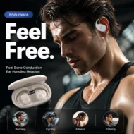 🔥🔥🔥Endurance Real Bone Conduction Ear Hanging Bluetooth Headset - Image 6