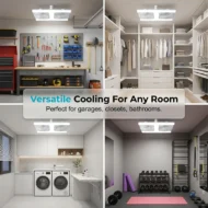 📢📢50% OFF !!!⏰Modern 2-in-1 LED Ceiling Fan Light - Image 7