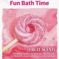 🍭Reusable Cute Lollipop Bath Bomb,Colorful Bubble Bath Ball for Fun Bath Time - Image 2