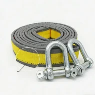 8-Ton Tow Rope with U-Shackle Hooks - Image 6