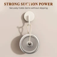 📢📢Buy 1 get 1 free !! ⏰Seamless and flexible✨ Pull to hang—no drilling required!🎈 Super-strong suction cup hooks—use them anywhere! - Image 4