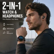 🔥2026 Hot Sale⌚2-in-1 smartwatch with built-in wireless earbuds 🎧️ - Image 2