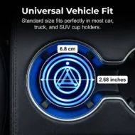 Rechargeable LED Car Cup Holder Lights - Image 5