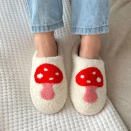 [Gift For Lover] Indoor Anti Slip Plush Slippers For Couples - Image 12
