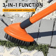 🌿 50% OFF! 🧹 3-in-1 Wire Brush Set for Weeding – Sturdy Metal Bristles, Ergonomic Handles & Perfect for Grout, Patios & Sidewalks 🏡 - Image 2