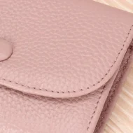 🔥Best Christmas present ever🎁🎄Fashion Lychee Pattern PU Leather Short Wallet with Convenient Snap Button - Image 11