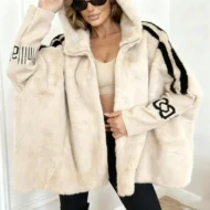 ❄️ Women’s Mink Fur Hooded Zip-Up Coat – Plush Warm, Effortless Style for Winter Daily & Casual Outings - Image 2