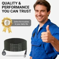 High-Pressure Sewer Jetter Hose with Nozzle - Image 8