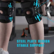 Breathable Adjustable Knee Support Brace - Image 2